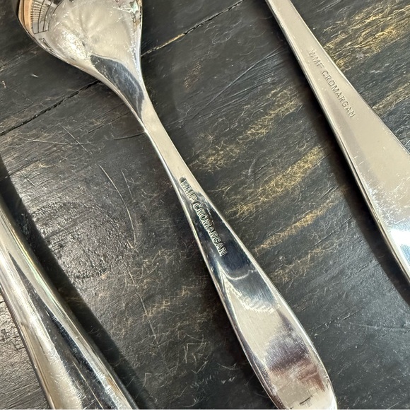 RARE Vintage WMF Cromargan Children's Cutlery The Kitchen Mouse 4 Pc Set - Picture 12 of 14